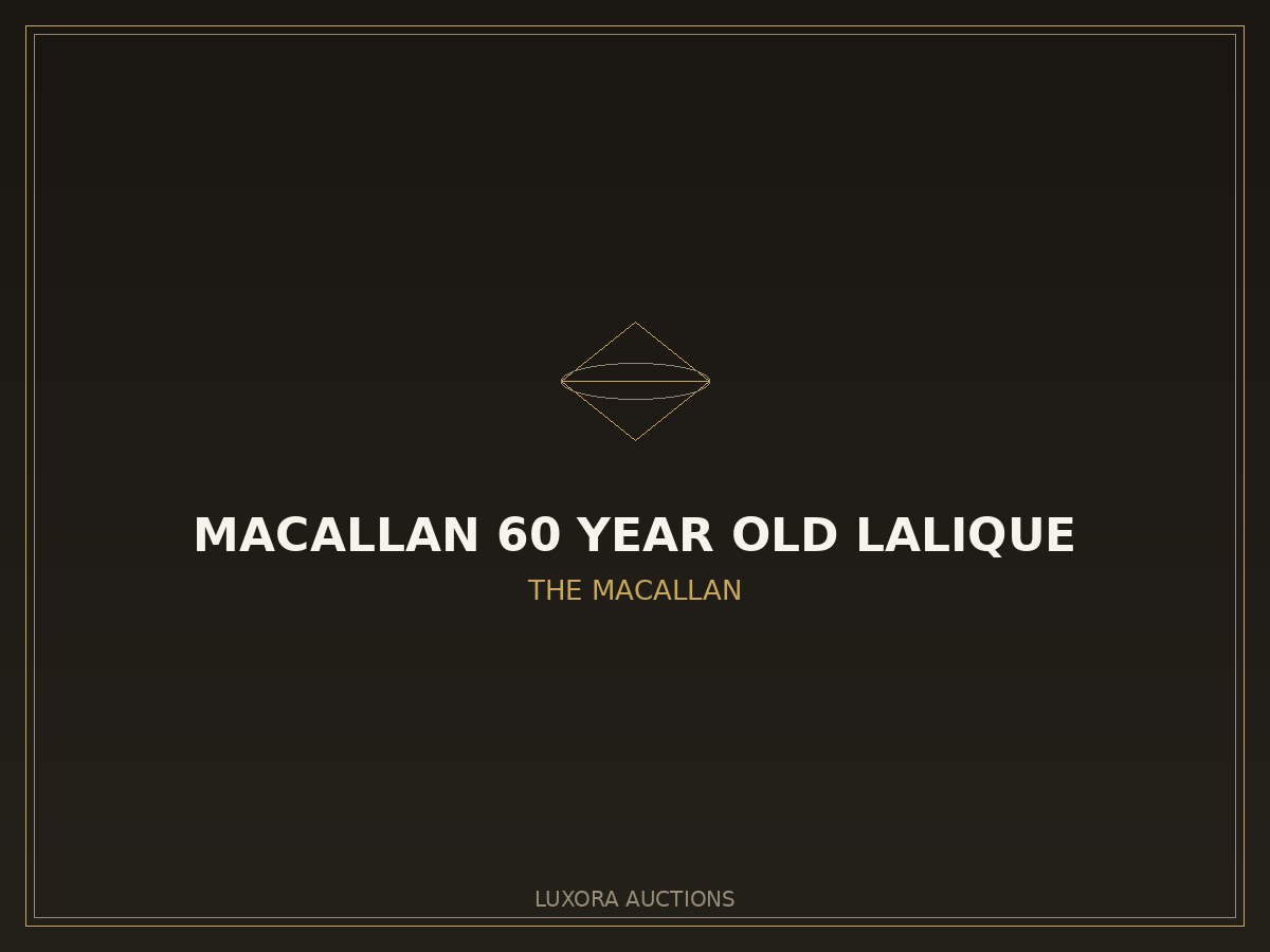 Macallan 60 Year Old Lalique
