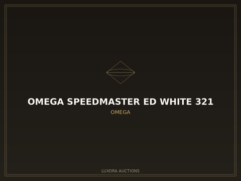 Omega Speedmaster Ed White 321