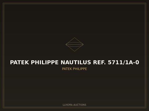 Patek Philippe Nautilus Ref. 5711/1A-010