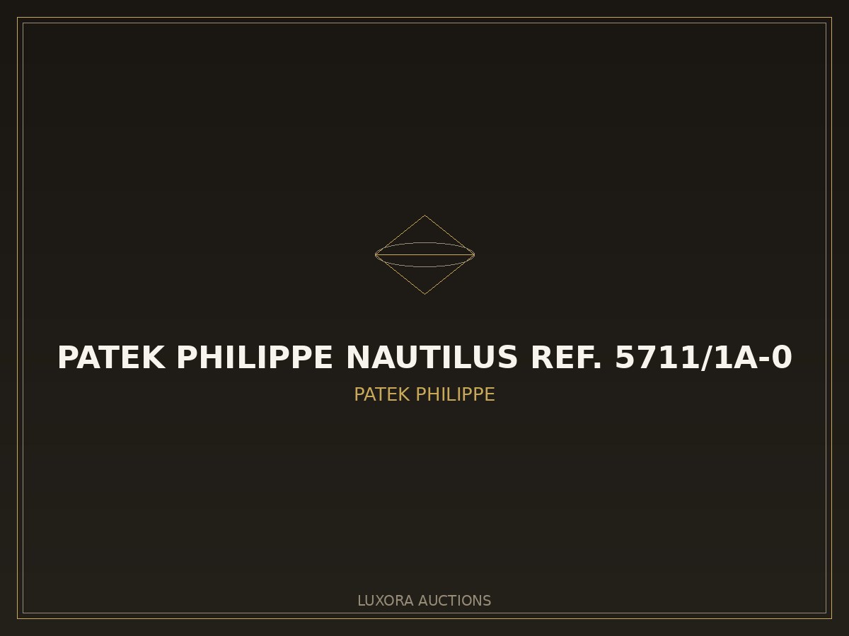 Patek Philippe Nautilus Ref. 5711/1A-010