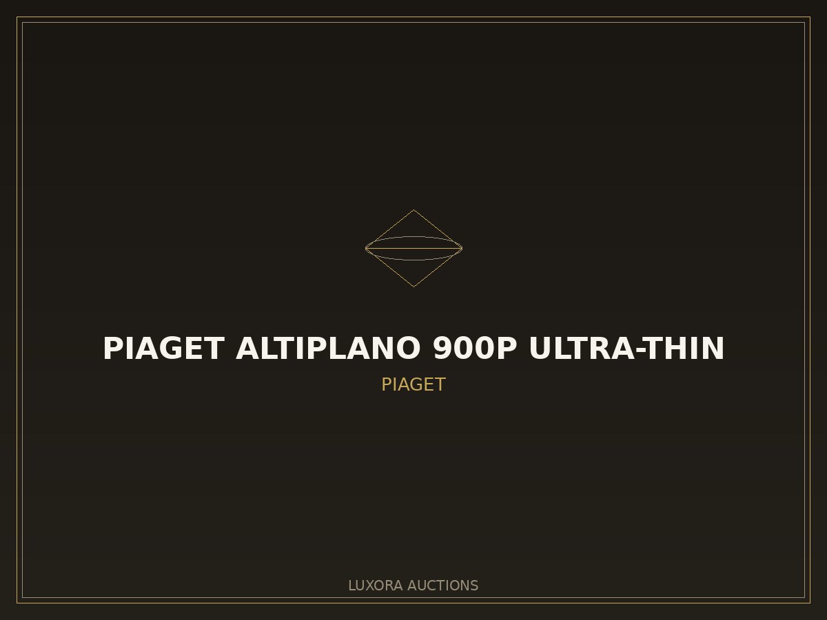 Piaget Altiplano 900P Ultra-Thin