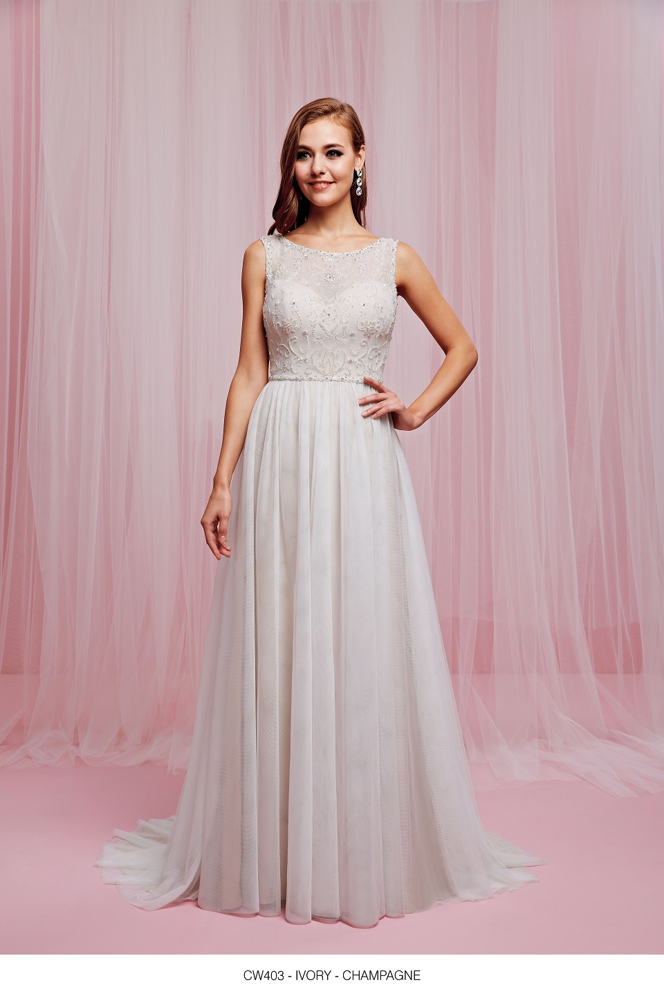 crux, cw403, ivory soft mesh, beaded wedding gown, size 12 crux, cw403, ivory soft mesh, beaded wedding gown, size 12