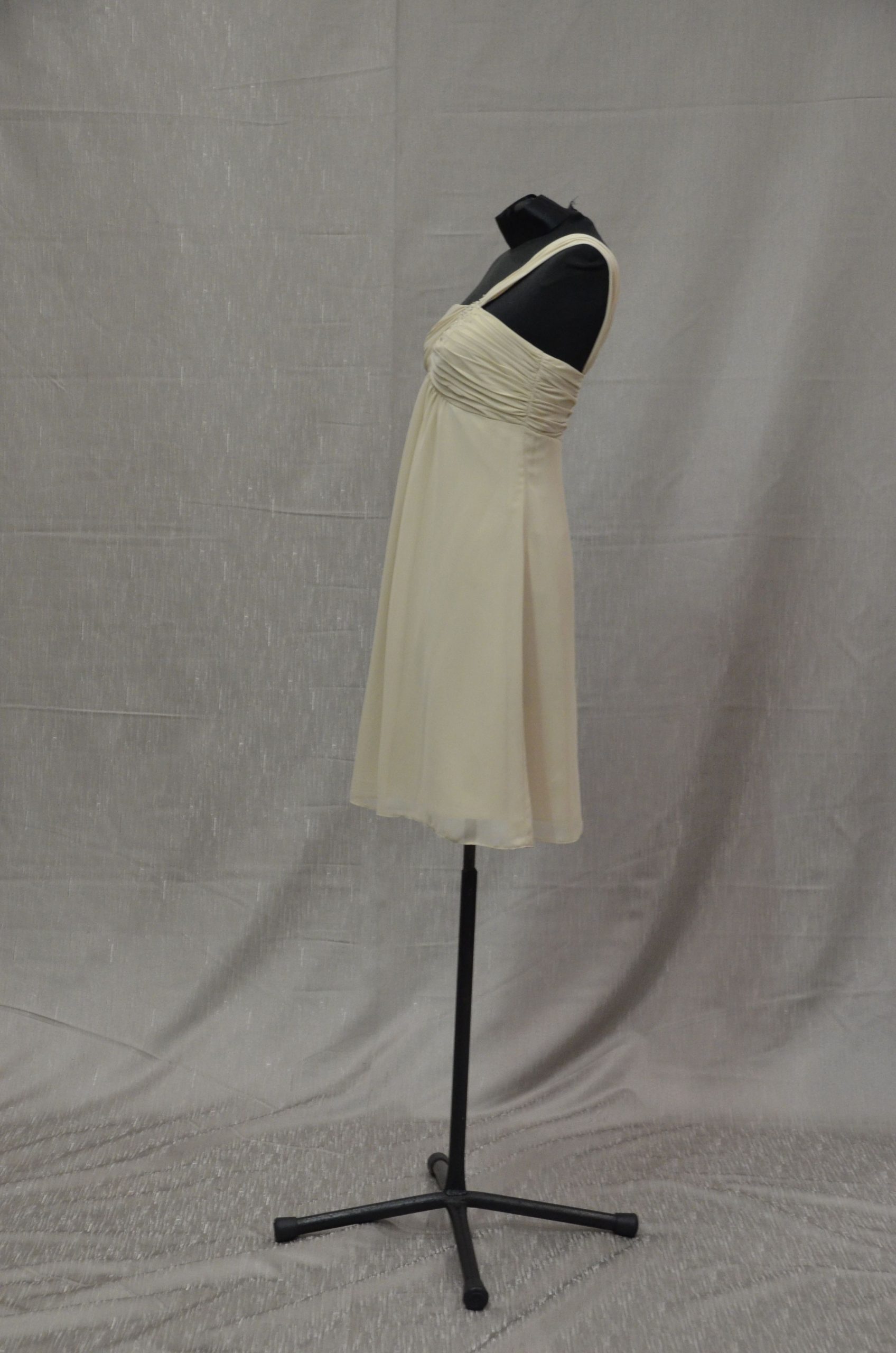 alfred angelo beige cocktail dress, size us12 alfred angelo beige cocktail dress, size us12