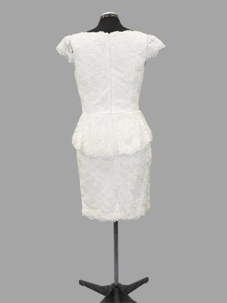 jadore j4045c cocktail dress, ivory, size14 & 16 jadore j4045c cocktail dress, ivory, size14 & 16